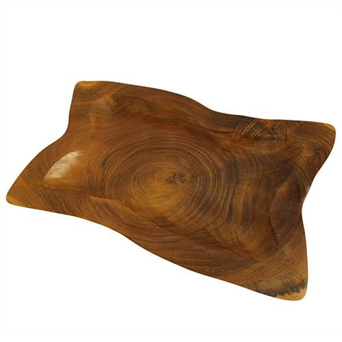 Teak Square Plates approx 20cm