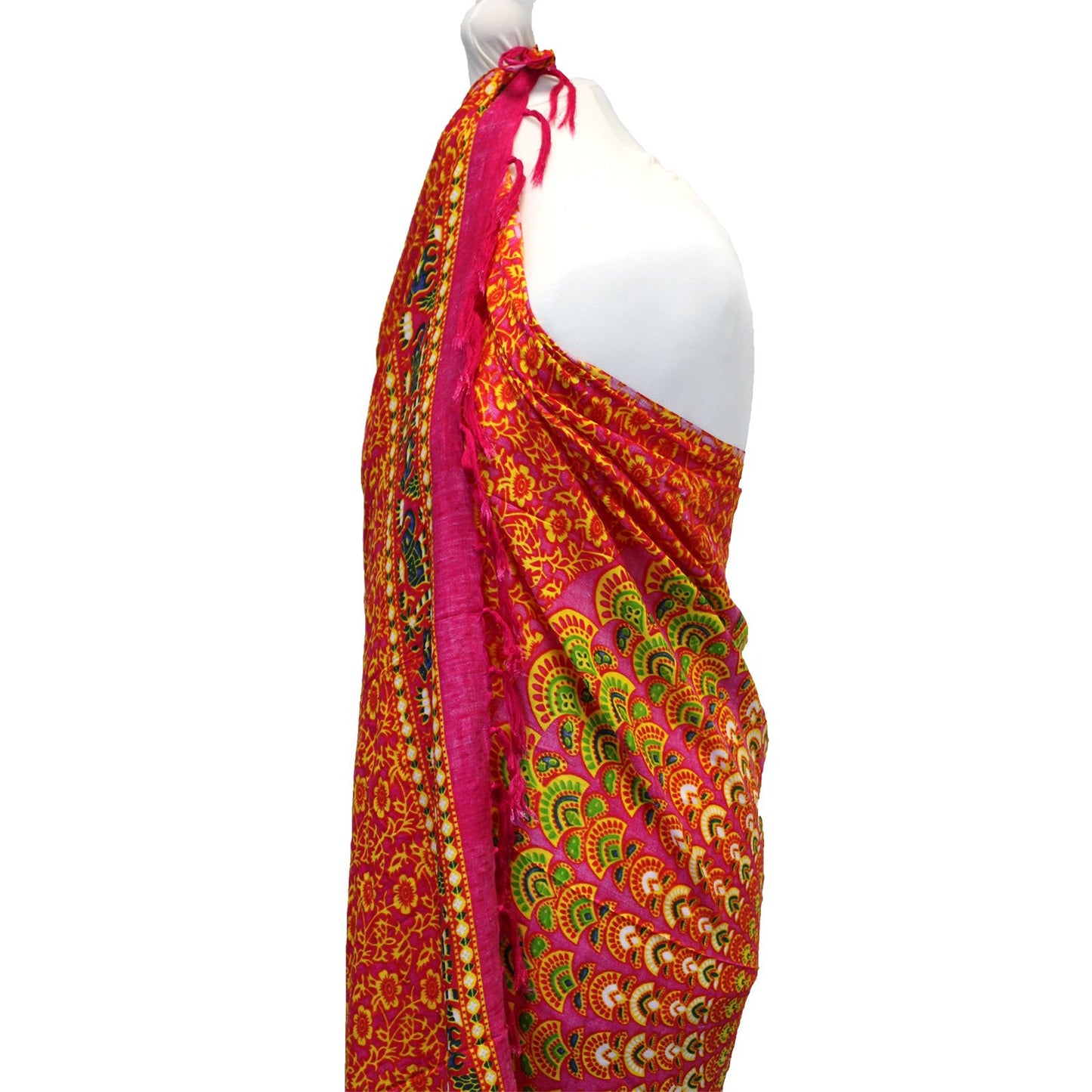 Ruby Lime Mandala Sarong