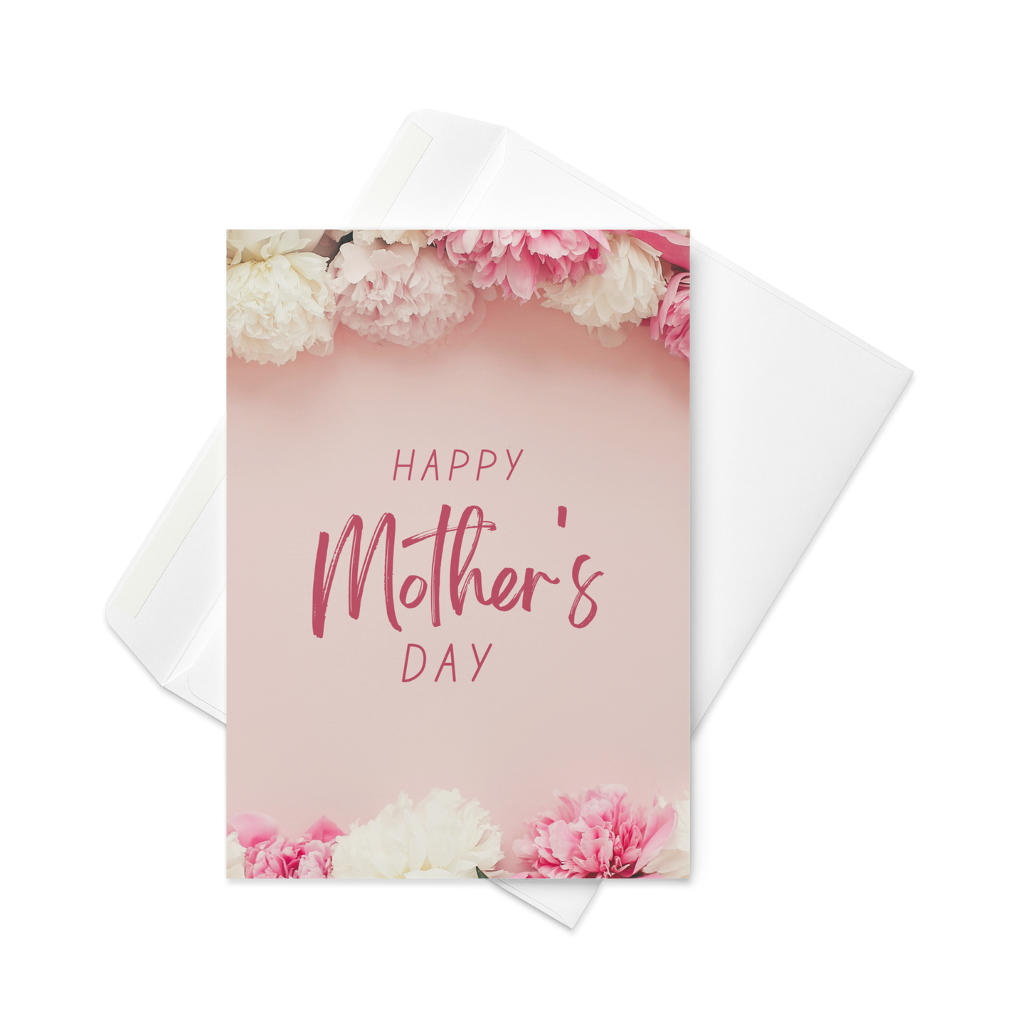 Mother's Day Card (5"x7") - Pink