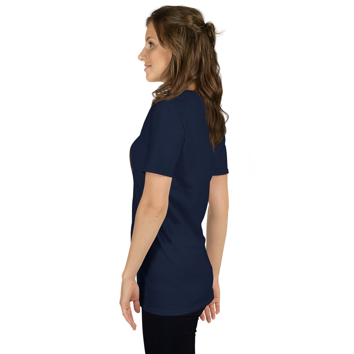 Women's Short Sleeve Cotton T-Shirt - Halloween Witch