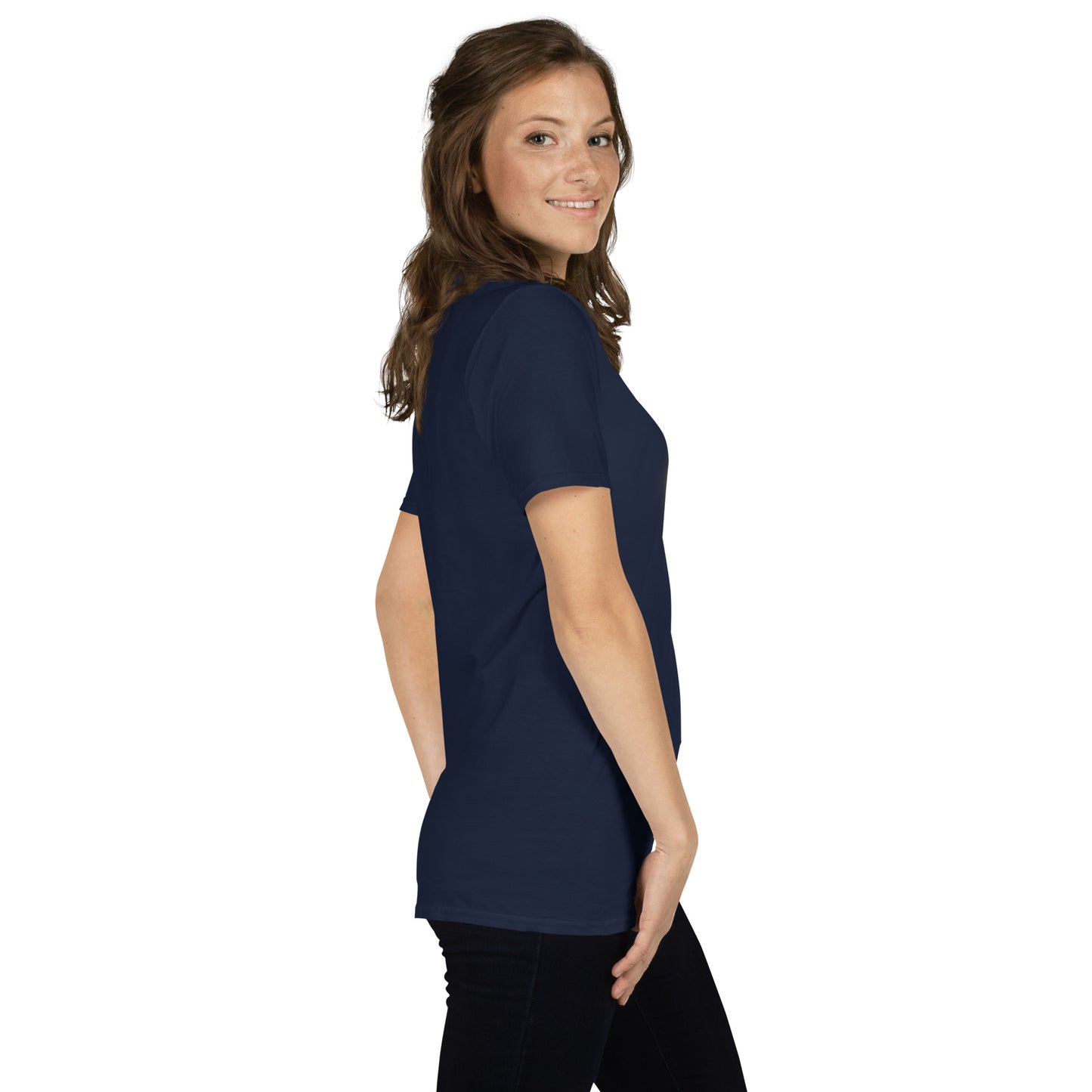 Women's Short Sleeve Cotton T-Shirt - Halloween Witch