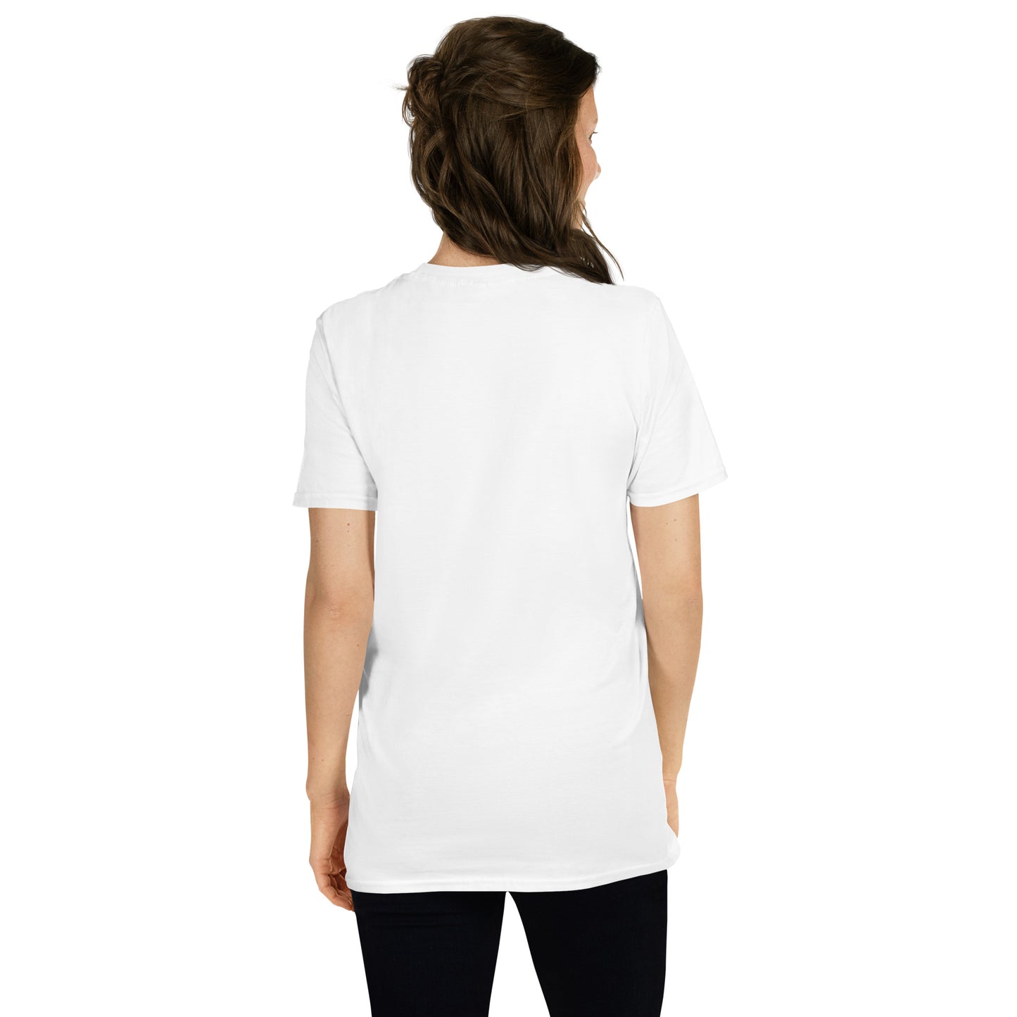 Women's Short Sleeve Cotton T-Shirt - Halloween Witch