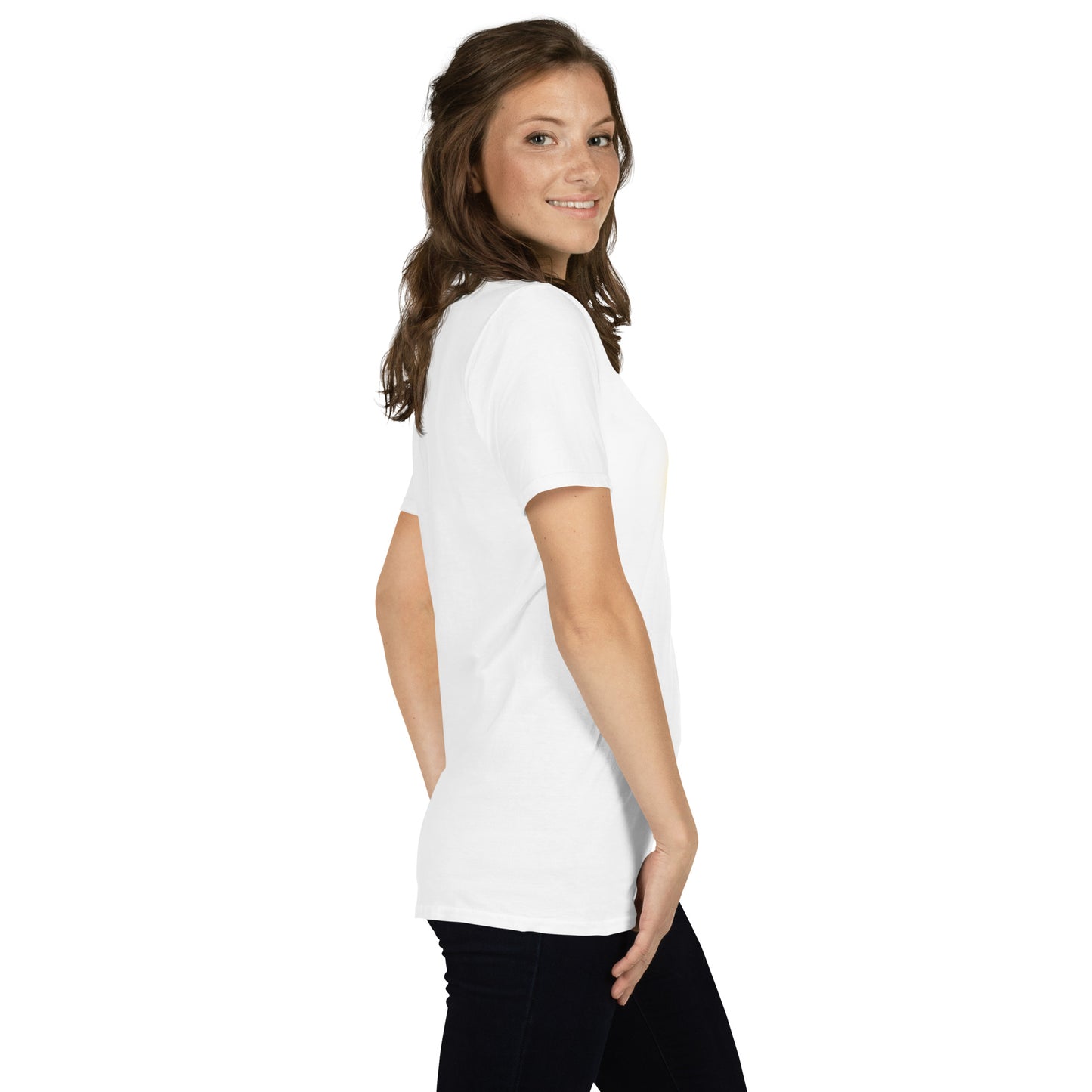 Women's Short Sleeve Cotton T-Shirt - Halloween Witch