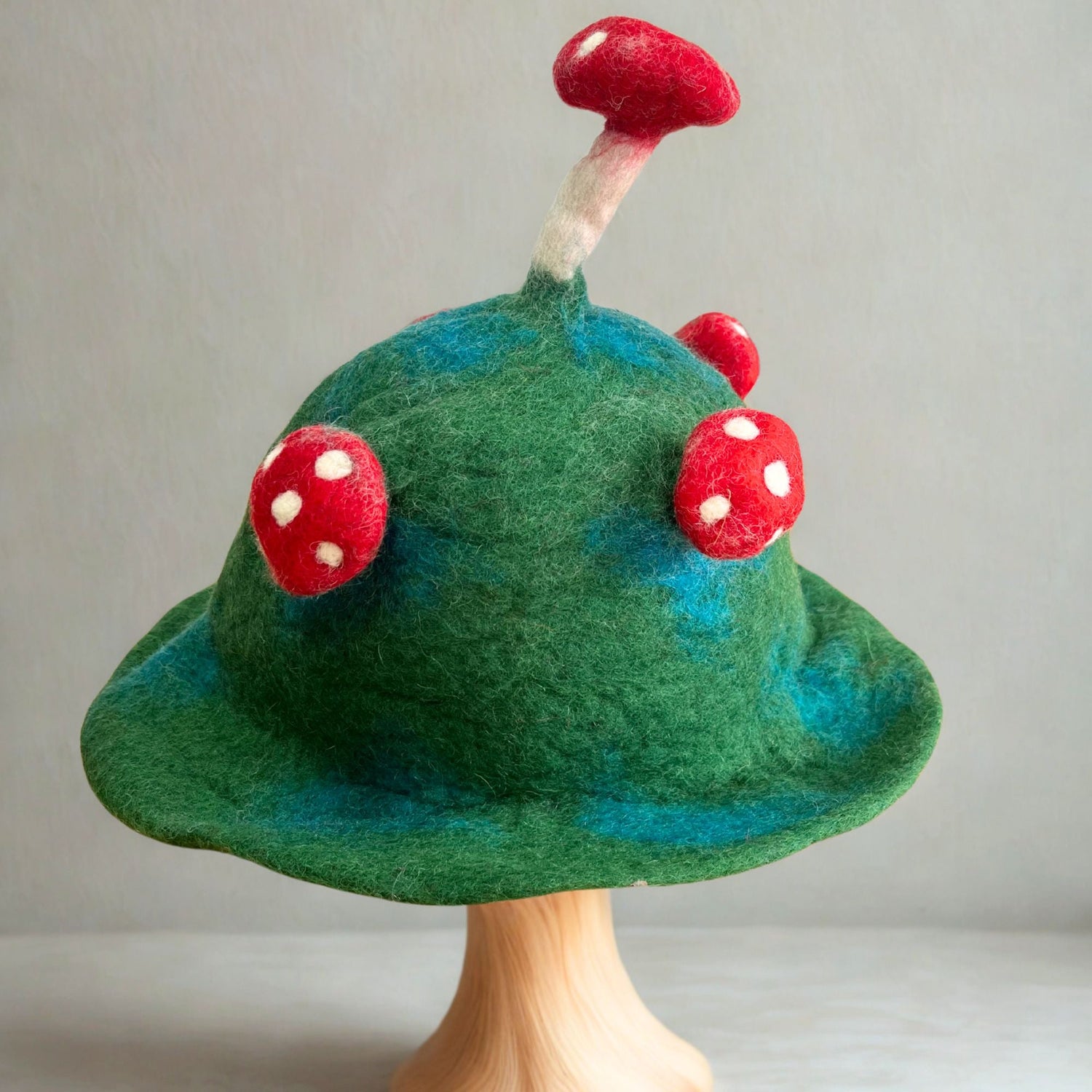 Felted Mushroom Hats