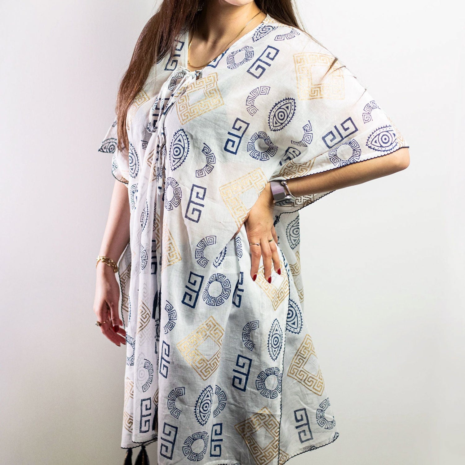 Hand-painted Kaftans, Pareos, and Lounge pants