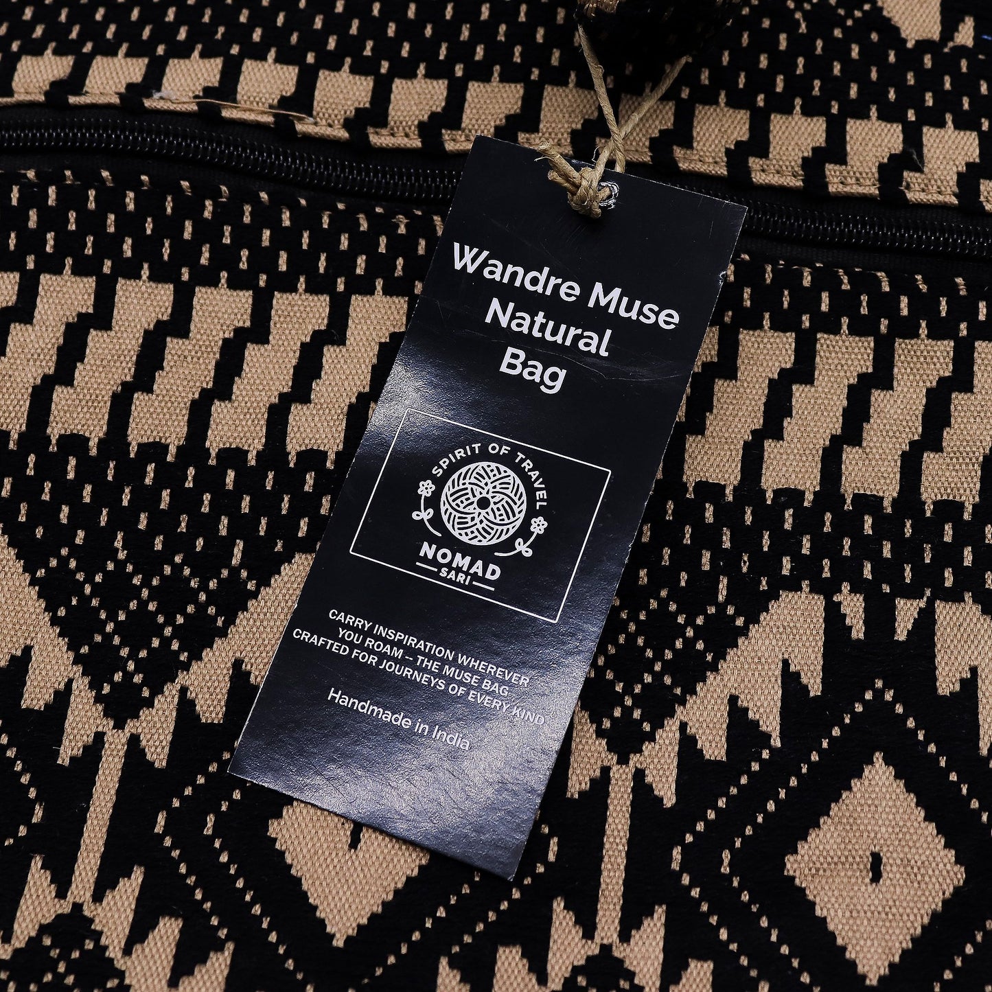 Jacquard Natural Bags - Desert Loom - Wander Muse Bag