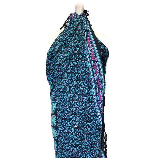 Peacock Classic Mandala Sarong