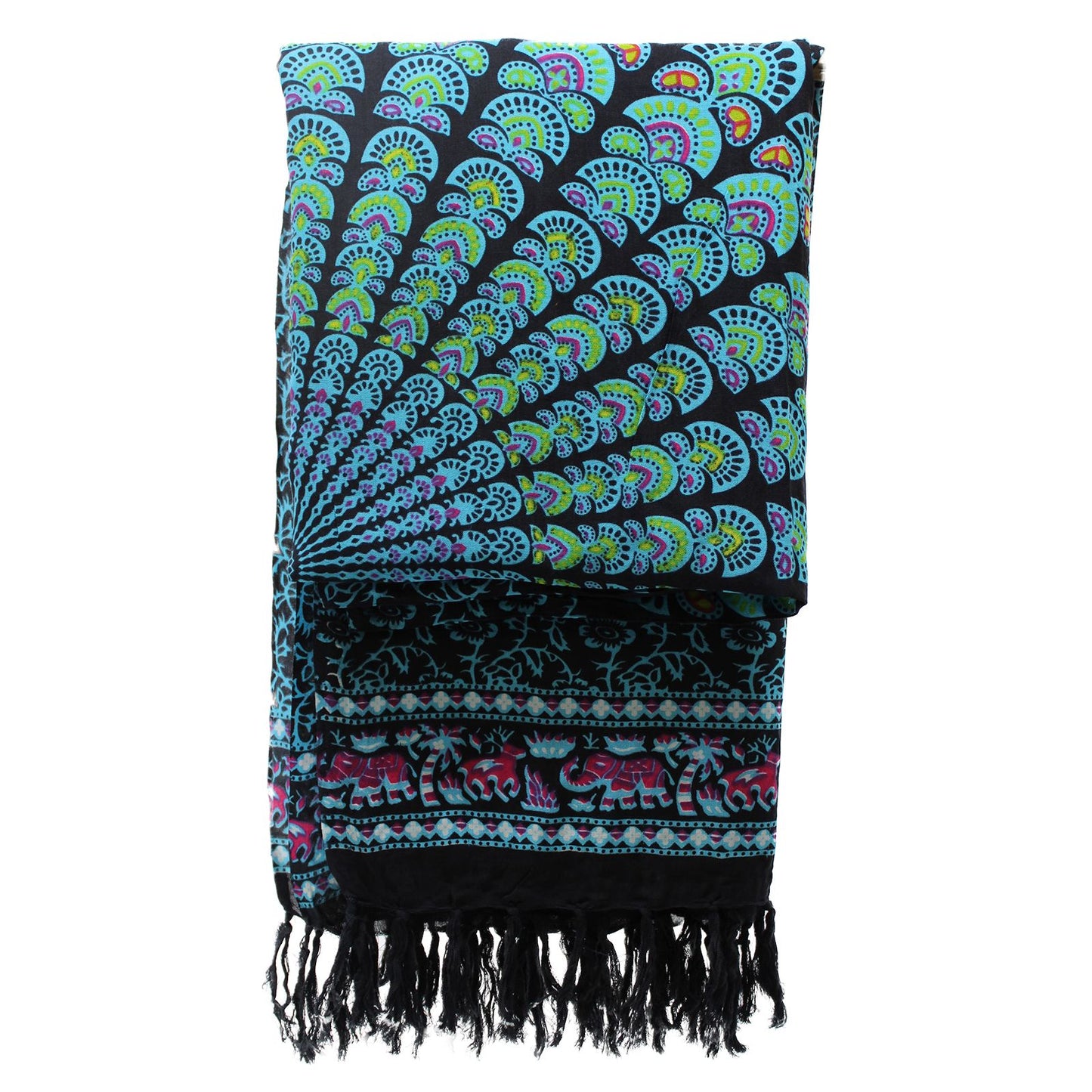 Peacock Classic Mandala Sarong
