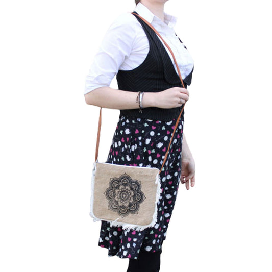 Fab Fringe Bag - Mandala Print