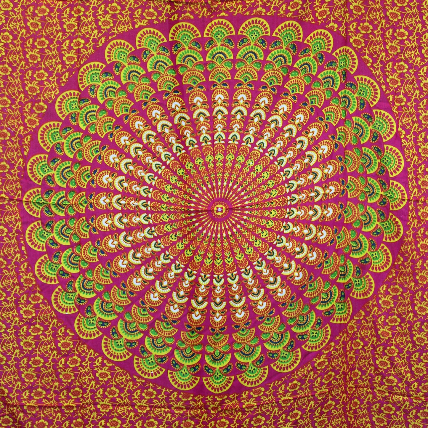 Ruby Lime Mandala Sarong