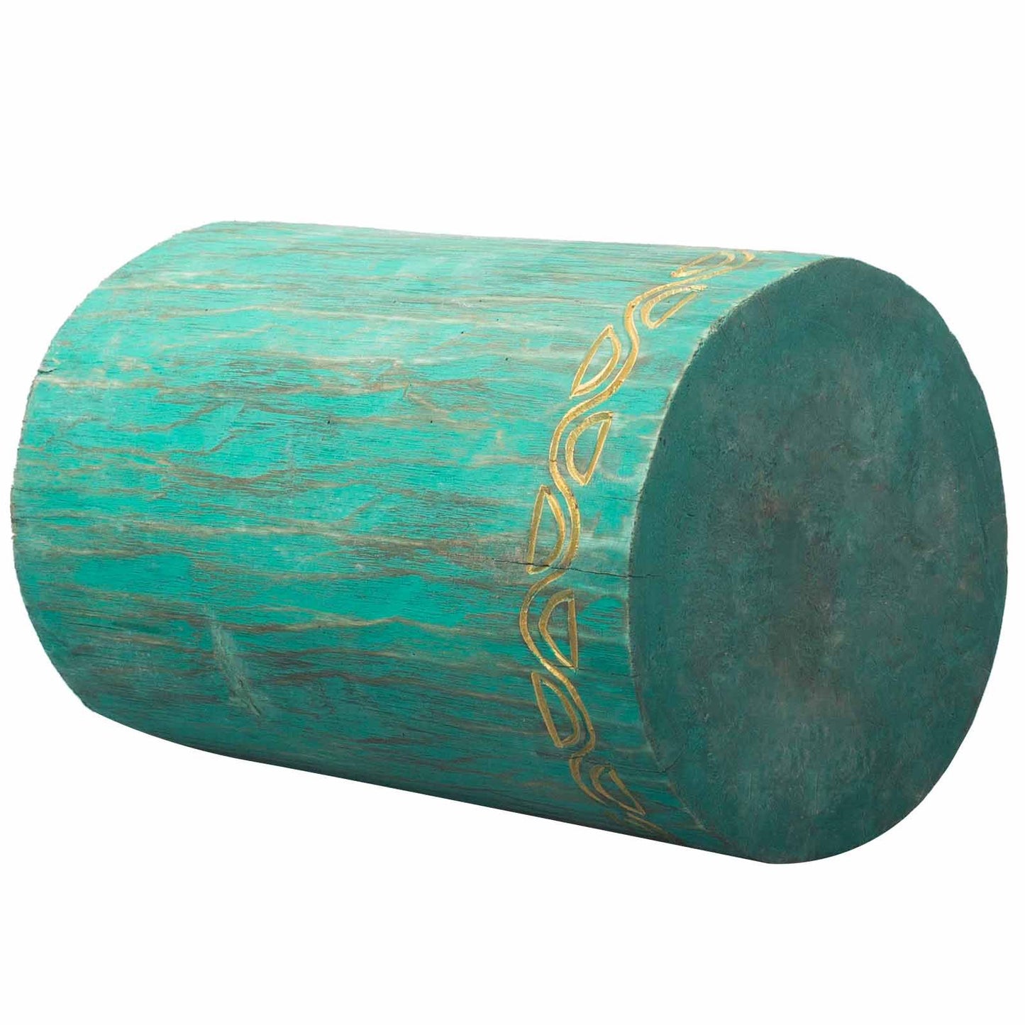 Tribal Plant Stand - Albasia - Turquoise