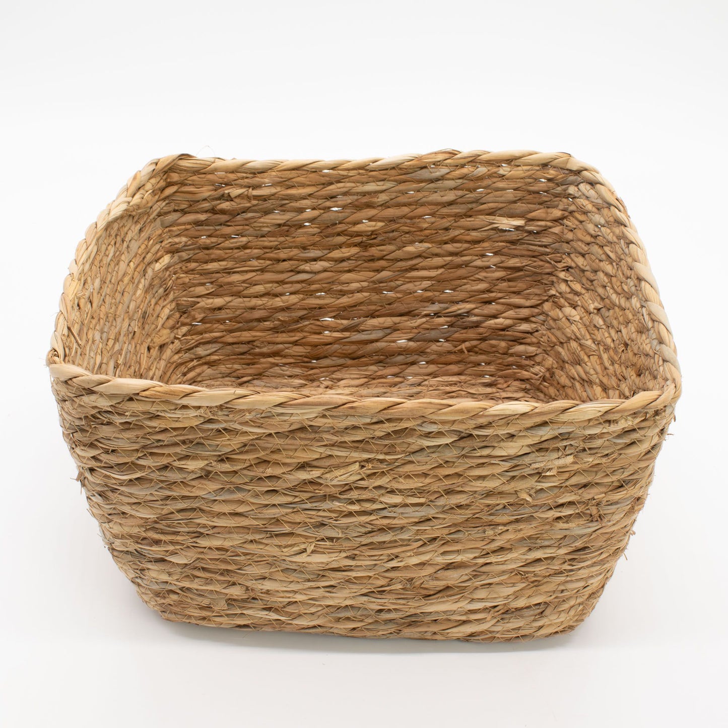 Seagrass Square Baskets - Natural - Set of 3