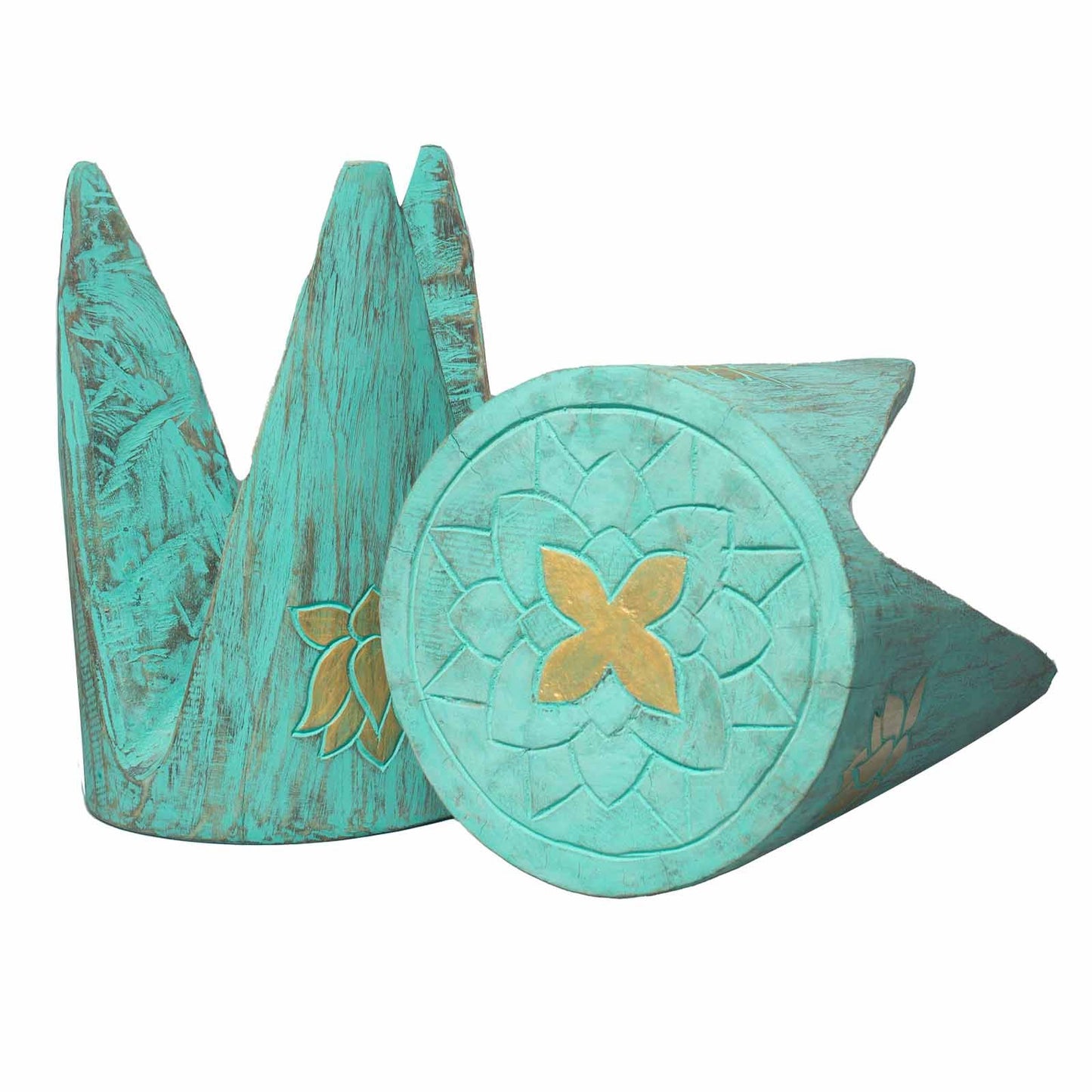 Interlocking Table/Stool - Set of 2 - Large Turquoise
